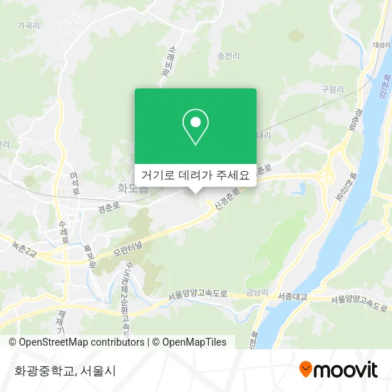 화광중학교 지도