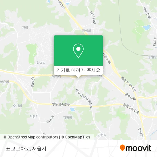 표교교차로 지도