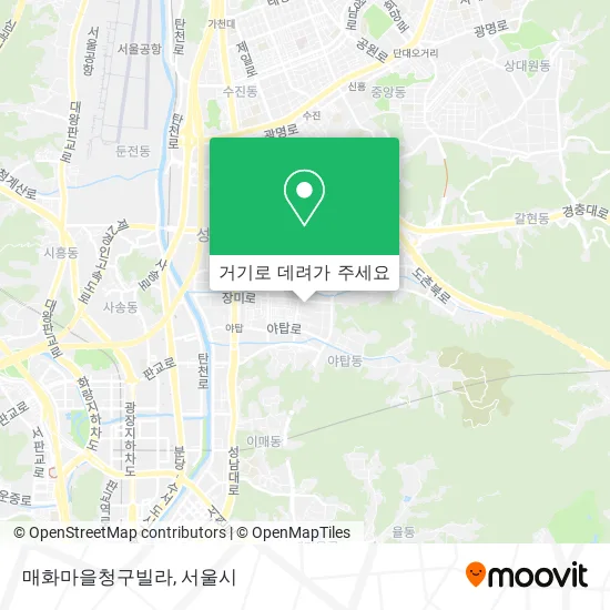 매화마을청구빌라 지도