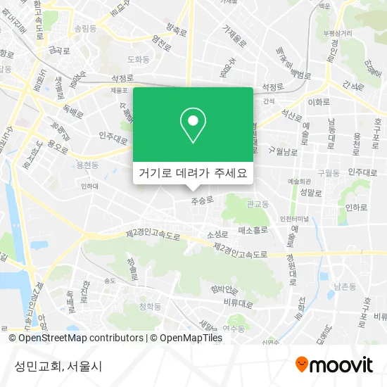 성민교회 지도