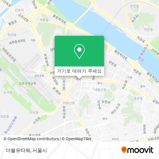 더블유타워 지도