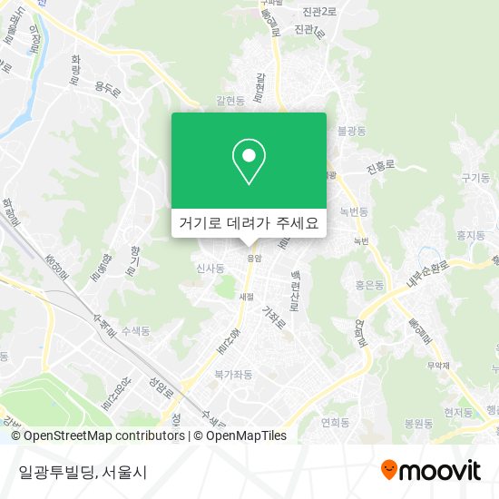 일광투빌딩 지도