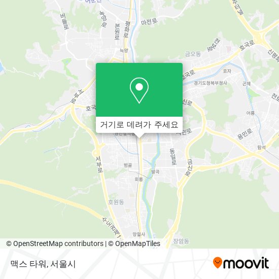 맥스 타워 지도