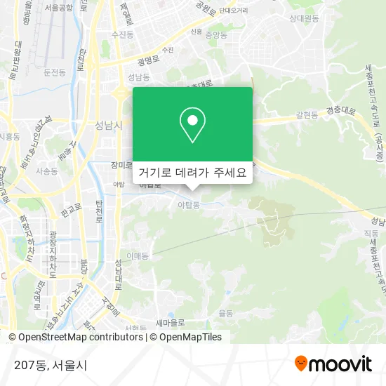 207동 지도