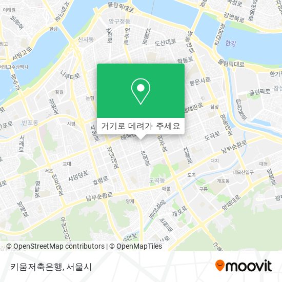 키움저축은행 지도