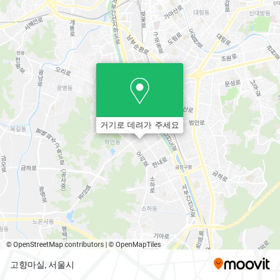 고향마실 지도