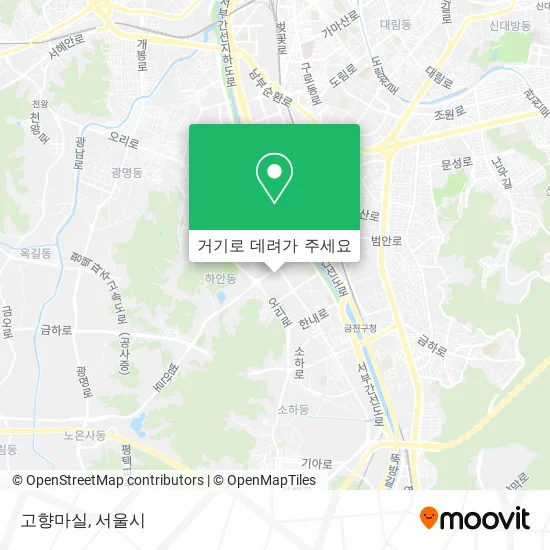 고향마실 지도