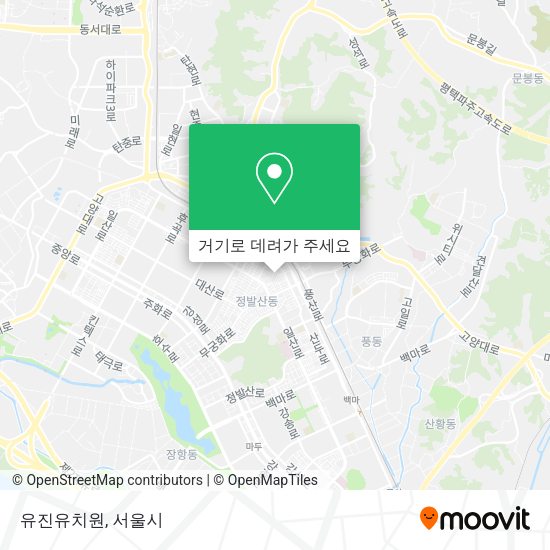 유진유치원 지도