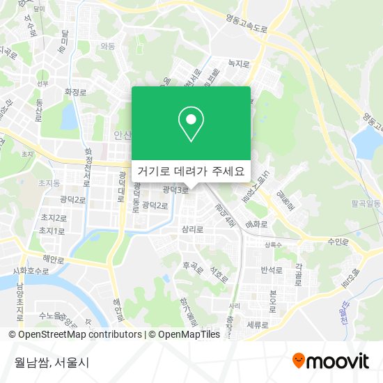 월남쌈 지도