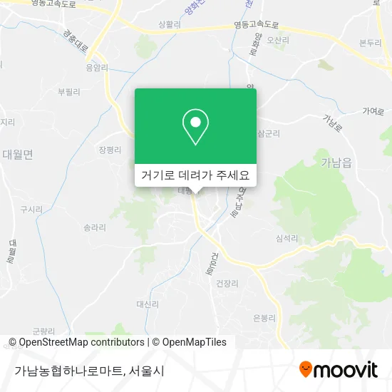 가남농협하나로마트 지도