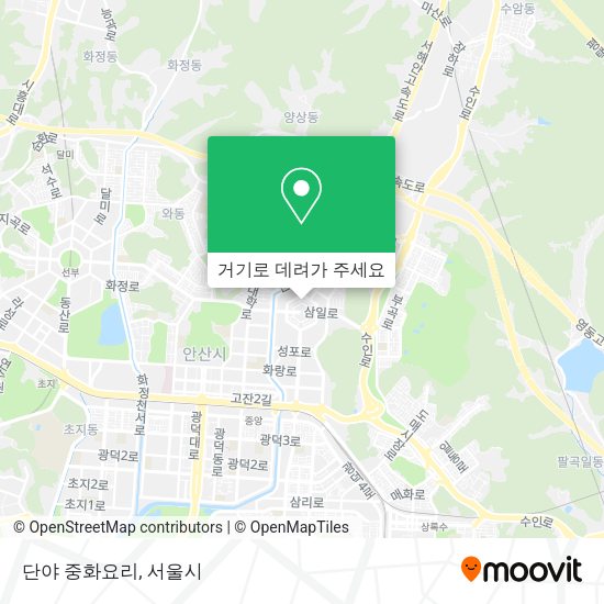 단야 중화요리 지도
