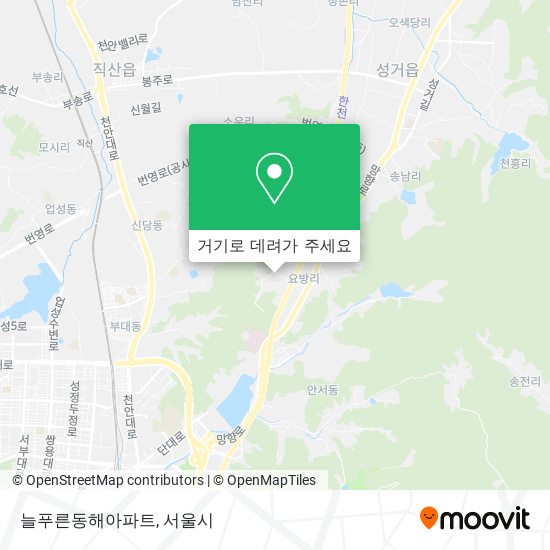 늘푸른동해아파트 지도