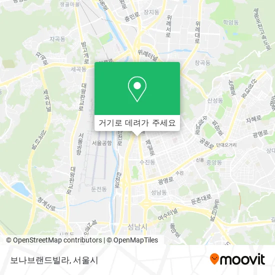 보나브랜드빌라 지도