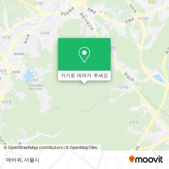 매바위 지도