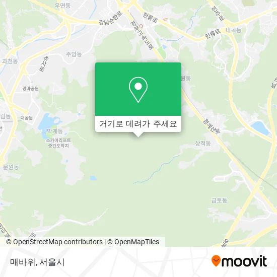 매바위 지도