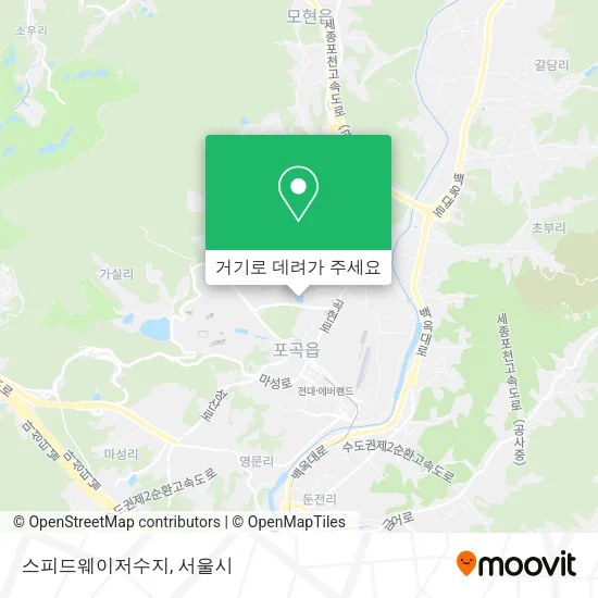 스피드웨이저수지 지도