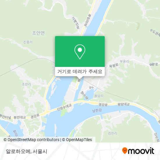 알로하오에 지도