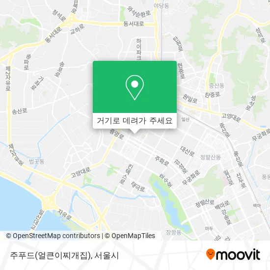 주푸드(얼큰이찌개집) 지도