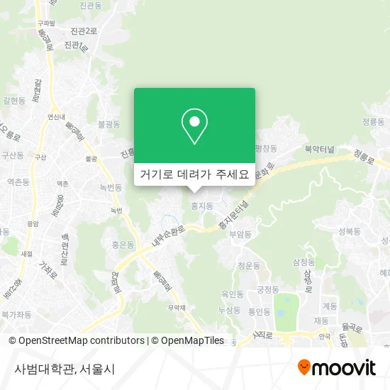 사범대학관 지도