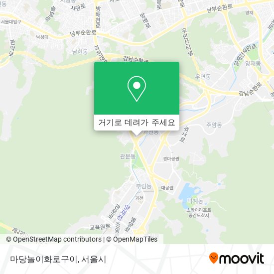 마당놀이화로구이 지도