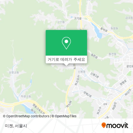 미젠 지도