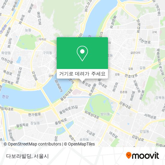 다보라빌딩 지도