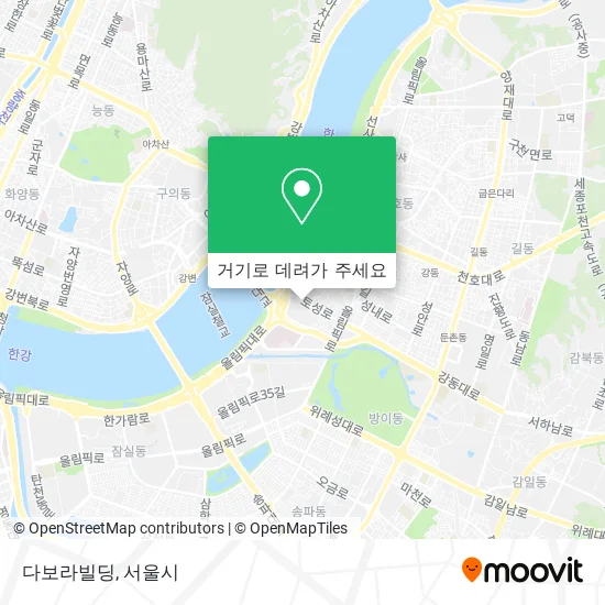 다보라빌딩 지도