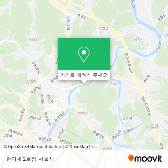 란이네 2호점 지도