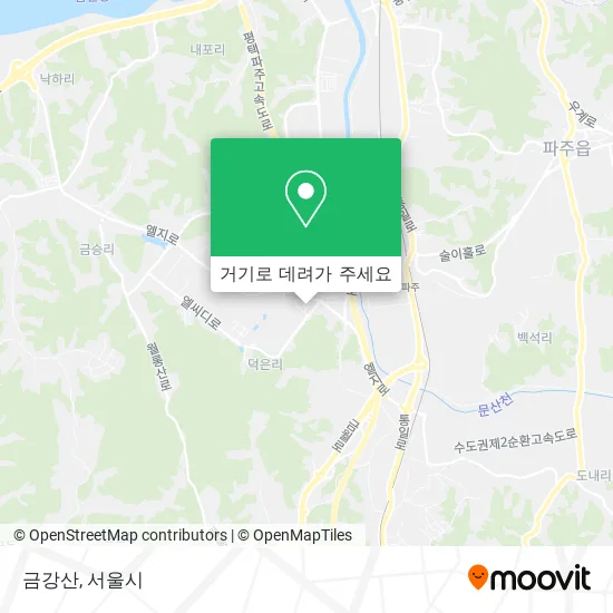금강산 지도