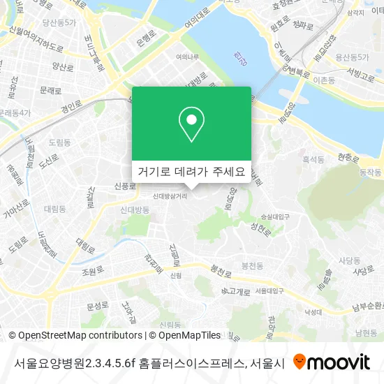 서울요양병원2.3.4.5.6f        홈플러스이스프레스 지도