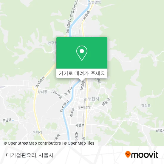 대기철판요리 지도