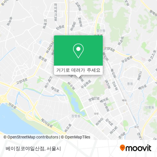 베이징코야일산점 지도