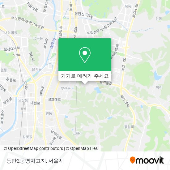 동탄2공영차고지 지도