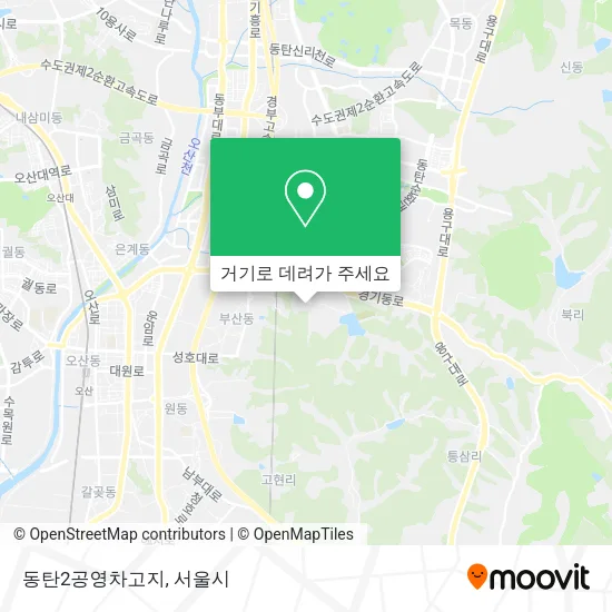 동탄2공영차고지 지도