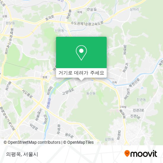 의평옥 지도