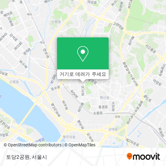 토당2공원 지도