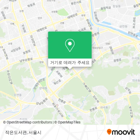 작은도서관 지도