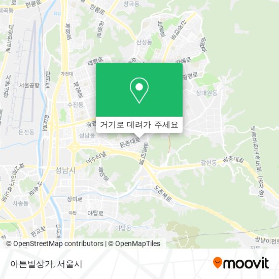 아튼빌상가 지도