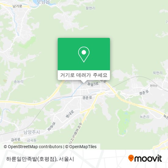 하륜일만족발(호평점) 지도