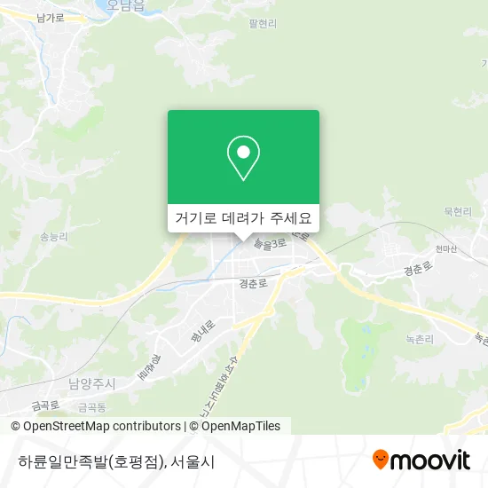 하륜일만족발(호평점) 지도
