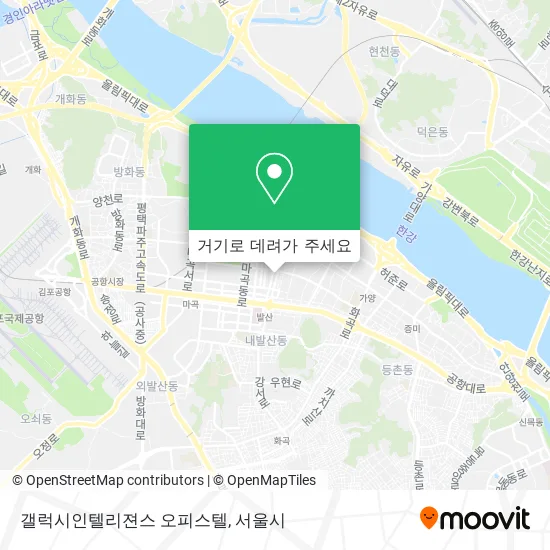 갤럭시인텔리젼스 오피스텔 지도