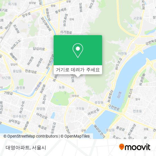 대영아파트 지도