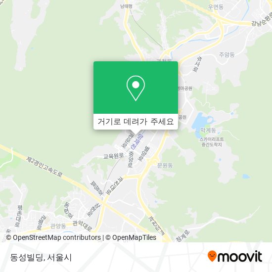 동성빌딩 지도