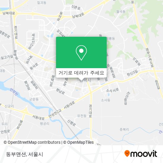 동부맨션 지도