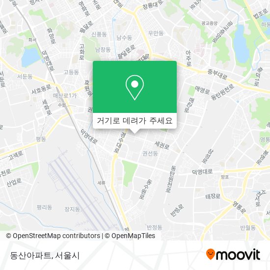 동산아파트 지도