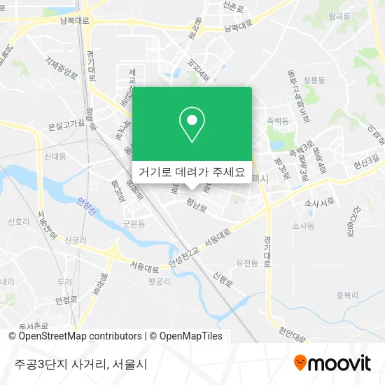 주공3단지 사거리 지도