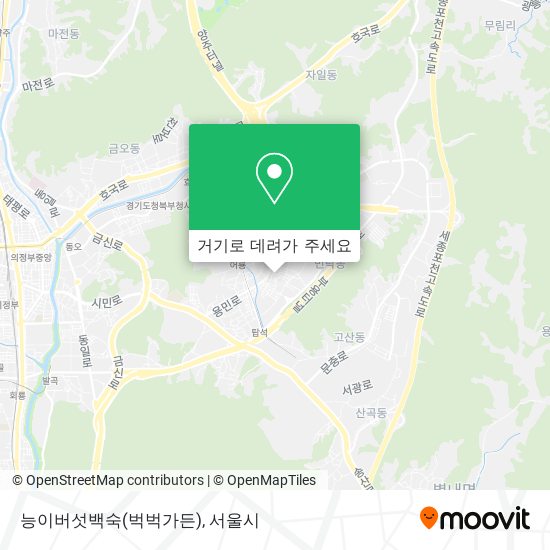 능이버섯백숙(벅벅가든) 지도