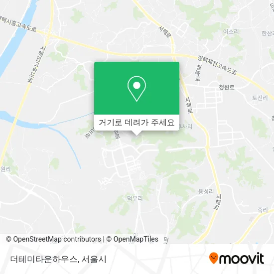 더테미타운하우스 지도
