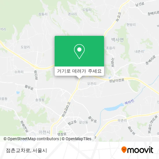 점촌교차로 지도