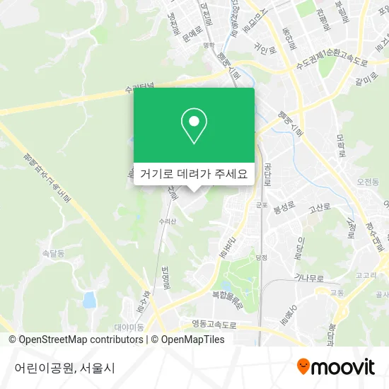 어린이공원 지도